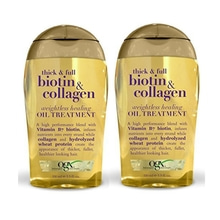 (OGX) Organix Biotin &amp; Collagen Oil Treatment 3.3oz / 100ml(2pack)OGX