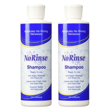 Cleanlife Products No Rinse Shampoo, Alcohol Free, 8Oz x 2packCleanlife Products