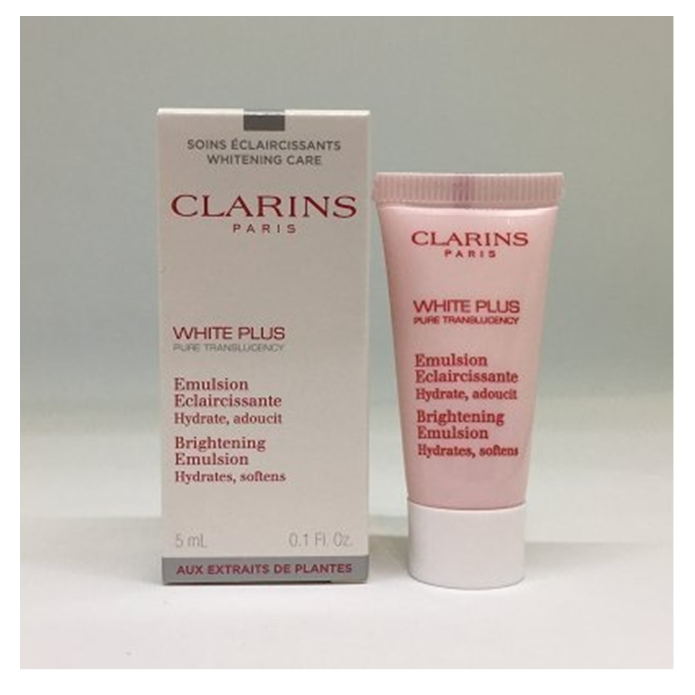 Clarins White Plus Pure Translucency Brigtening Emulsion 5ml x 10 tubesClarins