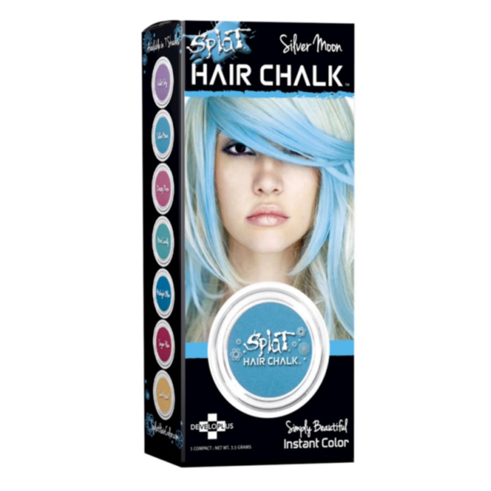 Splat Hair Chalk Highlights - Silver MoonSPLAT