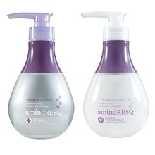 aminoRESQ amino Rescue Smooth Shampoo &amp; Treatment set (Freesia) 400mlAminoRESQ