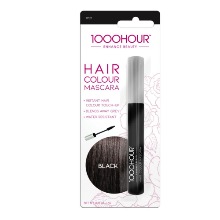 1000Hour 1000 Hour Hair Color Mascara Temporary Hair Color &amp; Root Touch Up 7g (Black)1000Hour