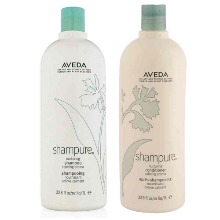 아베다 Aveda Shampure Shampoo and Conditioner Liter DuoAveda