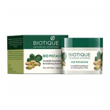 Biotique Bio Pistachio Youthful Nourishing &amp; Revitalizing Face Pack 50g x 2packBIOTIQUE