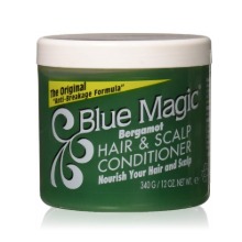 Blue Magic Bergamot Hair and Scalp Conditioner, 12 Ounce (Pack of 3)Blue Magic