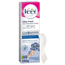 Veet Silky Fresh Hair Removal Cream Sensitive Skin 100mlVeet