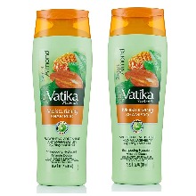 Dabur Vatika Sweet Almond Moisturizing Shampoo, 400ml x 2packDabur