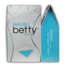 Betty Beauty Malibu Betty (Aqua Blue) - Color for the Hair Down There Hair Coloring KitBetty Beauty