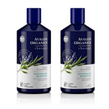 Avalon Organics Thickening Shampoo Biotin B Complex Therapy - 14 Fl Oz x 2pack 아발론샴푸Avalon