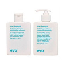 Evo The Therapist Hydrating Shampoo and Conditioner 300ml (Evo The Therapist Calming Shampoo and Conditioner)Evo The Therapist