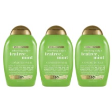 Ogx TeaTree Mint Conditioner13 Ounce (384ml) (3 Pack)OGX