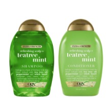 OGX TeaTree Mint Shampoo and Conditioner 13 oz ComboOGX