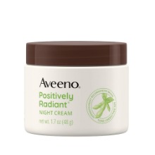 Aveeno Positively Radiant Moisturizing Night Cream 1.7oz / 48gAveeno