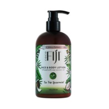 Organic Fiji Coco Fiji Face and Body Lotion - Tea Tree Spearmint 12 OuncesOrganic Fiji