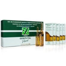 GEROVITAL PLANT TREATMENT Treatment Kit For Hair Regeneration (20 ampoules X 10ml) (FOR EXTERNAL USE ONLY!)GEROVITAL