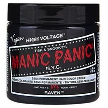 매닉패닉 Manic Panic Semi-Permament Haircolor Raven 4oz JarManic Panic