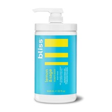 Bliss Lemon &amp; Sage Soapy Suds Body Wash 32oz / 946mlbliss
