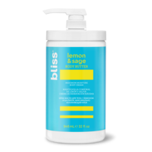 Bliss Lemon &amp; Sage Body Butter Maximum Moisture Body Cream 946ml / 32ozbliss