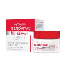 제로비탈 Gerovital H3 Derma+ Gerovital H3 Derma+ 24h Active Moisturizing Cream 50 ml / 1.69 fl.ozGEROVITAL